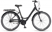Winora Hollywood N7 Cityrad schwarz matt 2024